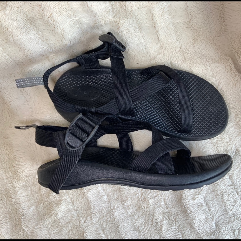 Men’s CHACO Z/1 Black Sandals - Picture 2 of 9